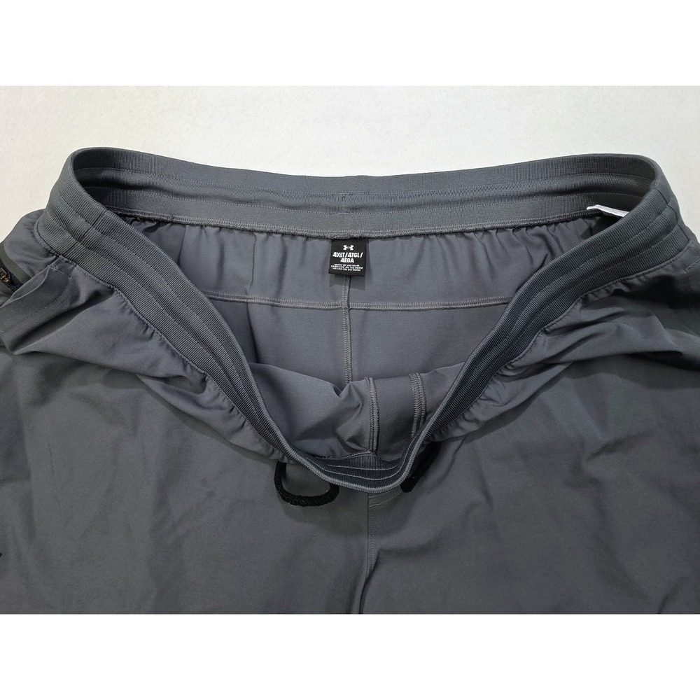 Under Armour Joggers Mens 4XLT Gray LIMITED USE Track Pants Drawstring Pockets - Picture 5 of 9